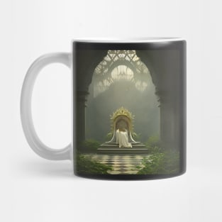 Empty Overgrown Throne Room Mug